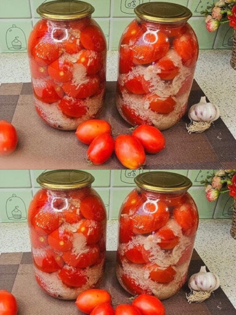 Conservo i pomodori in questo modo da 10 anni e sono sempre freschi come d'estate