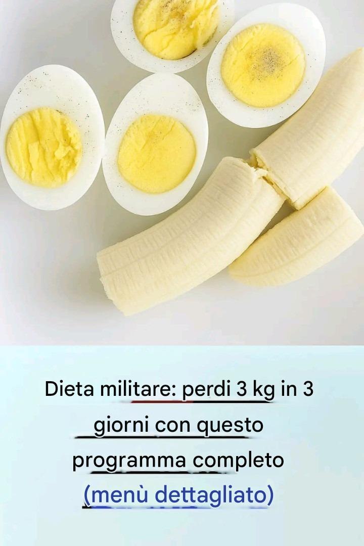 La dieta militare: rapida perdita di peso in soli 3 giorni