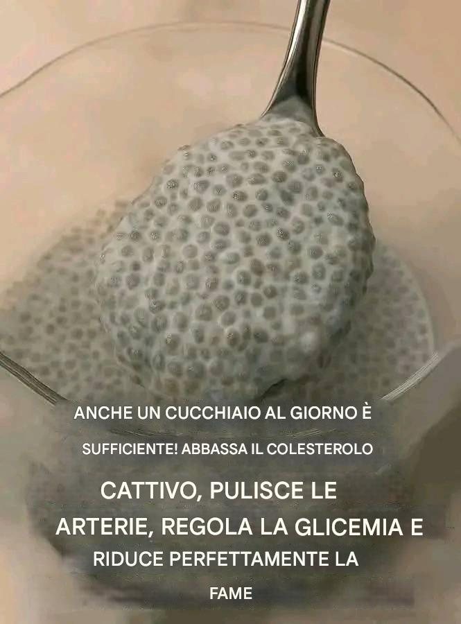 Basta anche un solo cucchiaio al giorno! Abbassa il colesterolo cattivo, pulisce le arterie, regola la glicemia e persino sopprime la fame. ricette…