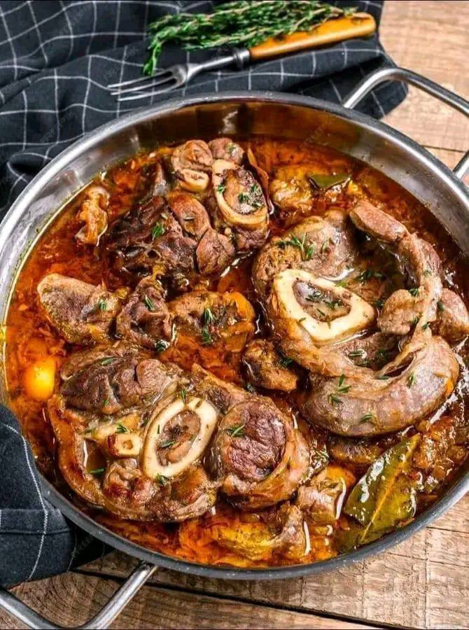 Ossobuco il comfort food italiano