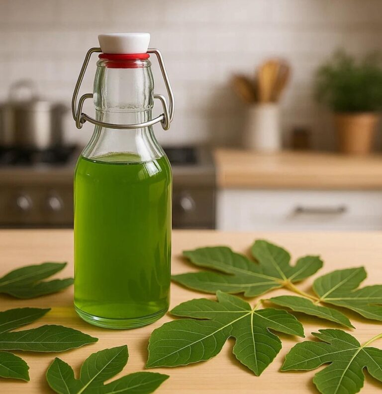 Huile de feuilles de figuier : l’ancienne recette curative de nos grands-parents