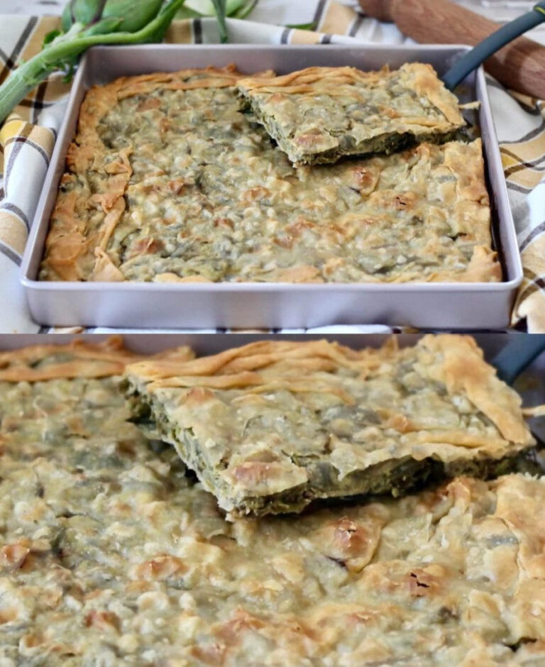 La Torta di Carciofi: Il Piacere Croccante e Cremoso che Conquista Ogni Palato!