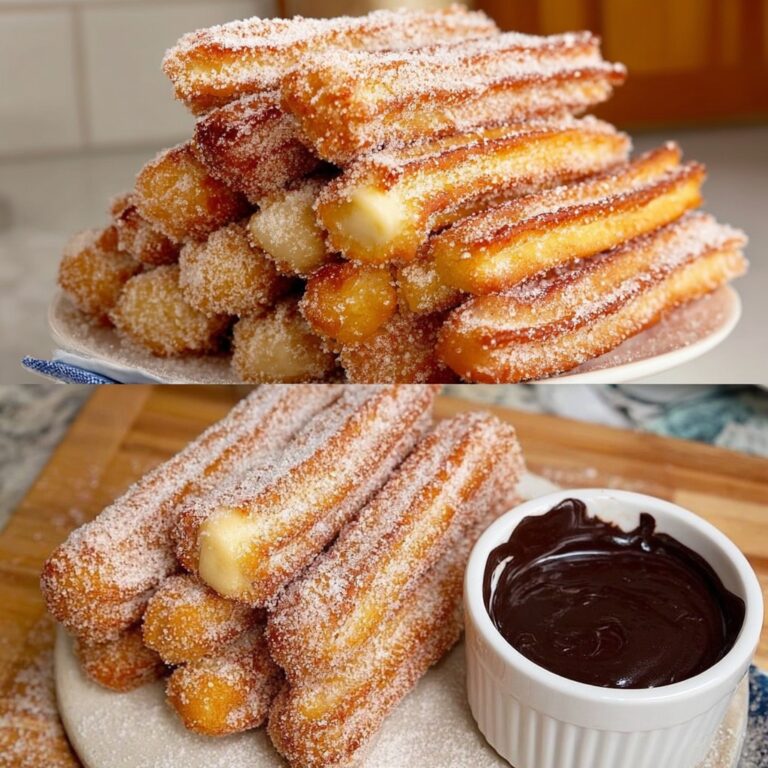 Churros fatti in casa senza macchina