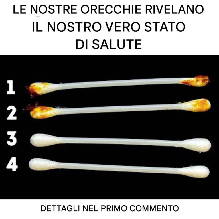 Le nostre orecchie rivelano il nostro vero stato di salute