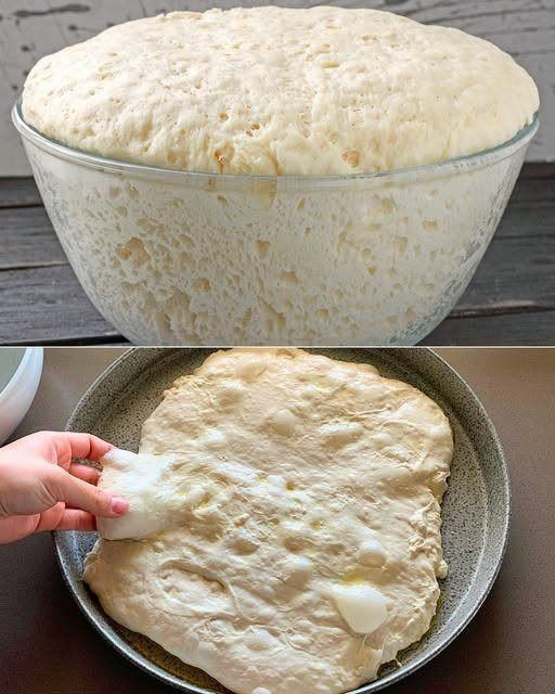 Solo 3g di lievito e si digerisce una favola Dopo averlo provato, non lascerai più questo impasto per pizza: