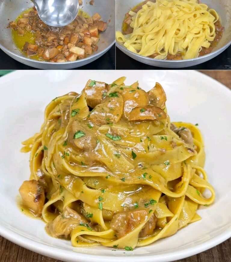Tagliatelle ai funghi porcini