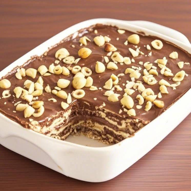 Mattonella di Biscotti Fredda con Mascarpone