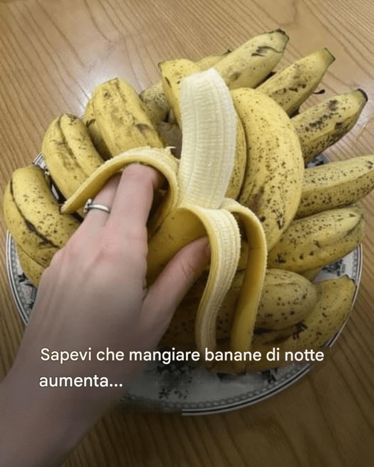 Se mangi banane di notte, aumenterai il tuo... Scopri di più